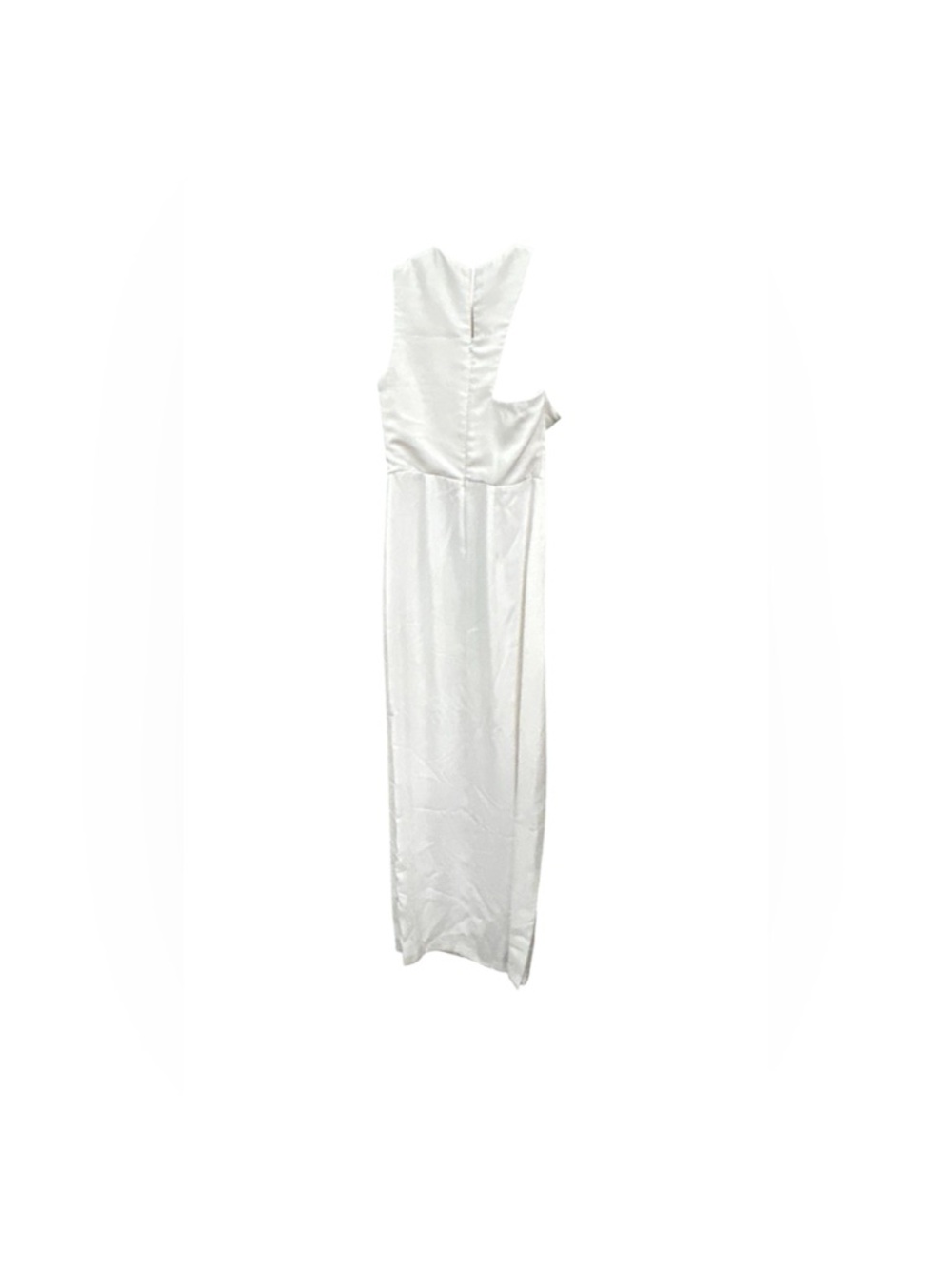 Amanda Uprichard v REVOLVE Gilda Gown Ivory one shoulder Graduation Bridal M - Picture 4 of 10